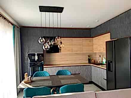 Кухня-гостиная в стиле лофт - фото - 2