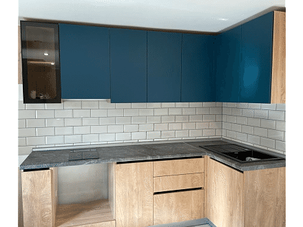 Современная угловая кухня для Максима г. Астана - фото - 2