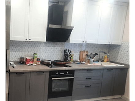 Прямая кухня для Виктории с г. Ангарска - фото - 1