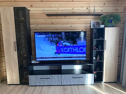 Гостинная в загородный дом - фото - 2