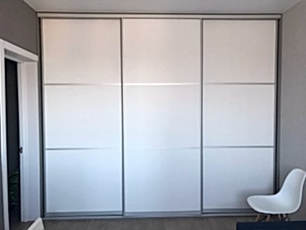 Встроенный шкаф-купе во всю стену для Анны из Астаны - фото - 2