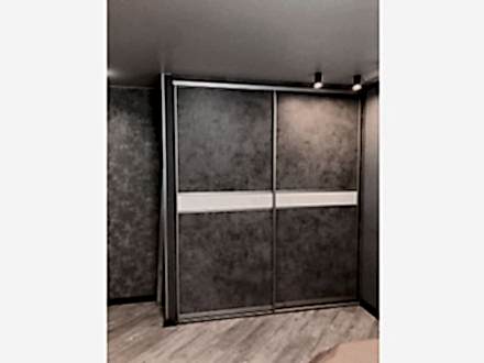 Шкаф-купе в стиле лофт - фото - 1