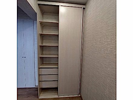 Двухдверный шкаф-купе в прихожую - фото - 4