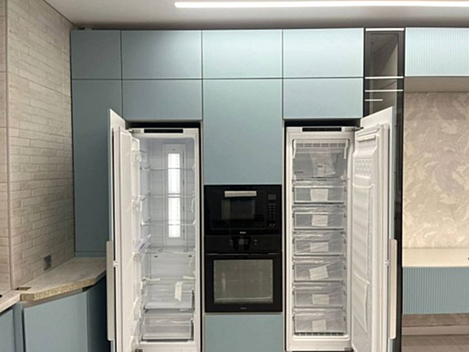 Семейная гавань: кухня-столовая для большой семьи - фото - 4