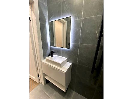 Лаконичная мебель для ванной комнаты - фото - 2