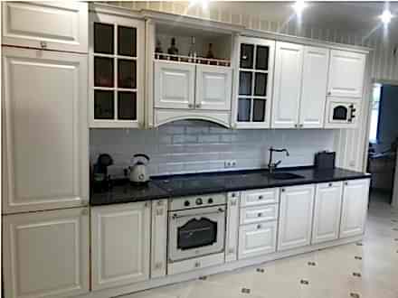 Благородная неоклассическая кухня с буфетом для Яны из Астаны - фото - 2