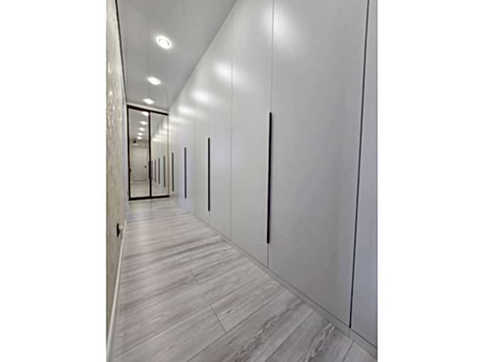 Современный шкаф в прихожую до потолка (7м) для Надежды из Астаны - фото - 4