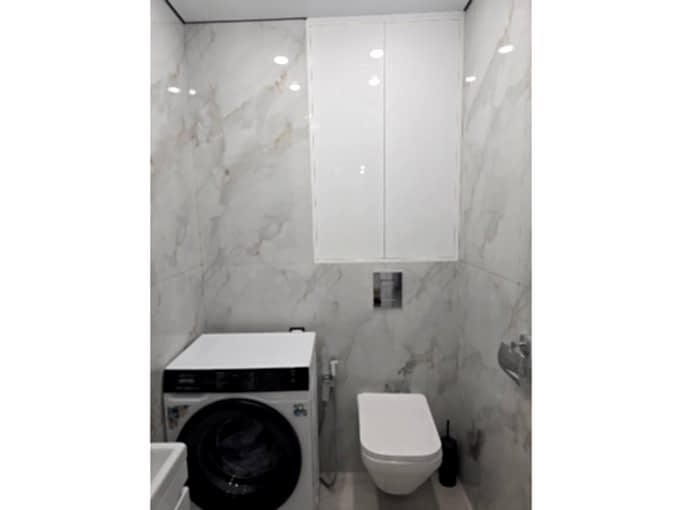 Современный шкаф в прихожую до потолка (7м) для Надежды из Астаны - фото - 1