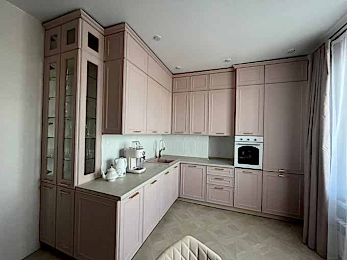 Роскошная неоклассика в цвете пыльной розы для Ольги из Астаны - фото - 1